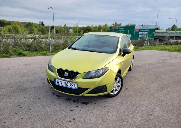 Seat Ibiza cena 15000 przebieg: 131034, rok produkcji 2009 z Warszawa małe 121